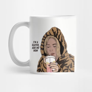 Buffy I'm A Slayer Ask Me How Sticker Mug